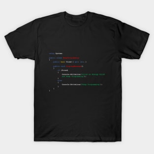 Keep Programming T-Shirt